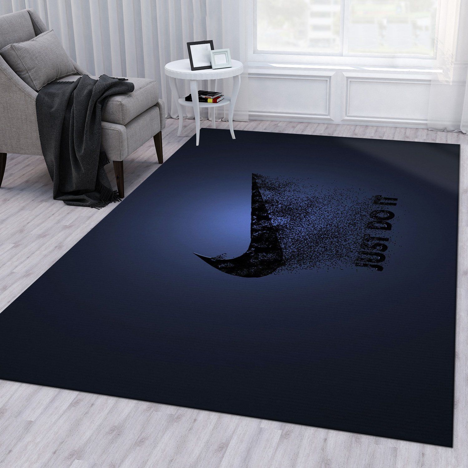 Nike Area Rug For Christmas Bedroom Rug Christmas Gift US Decor