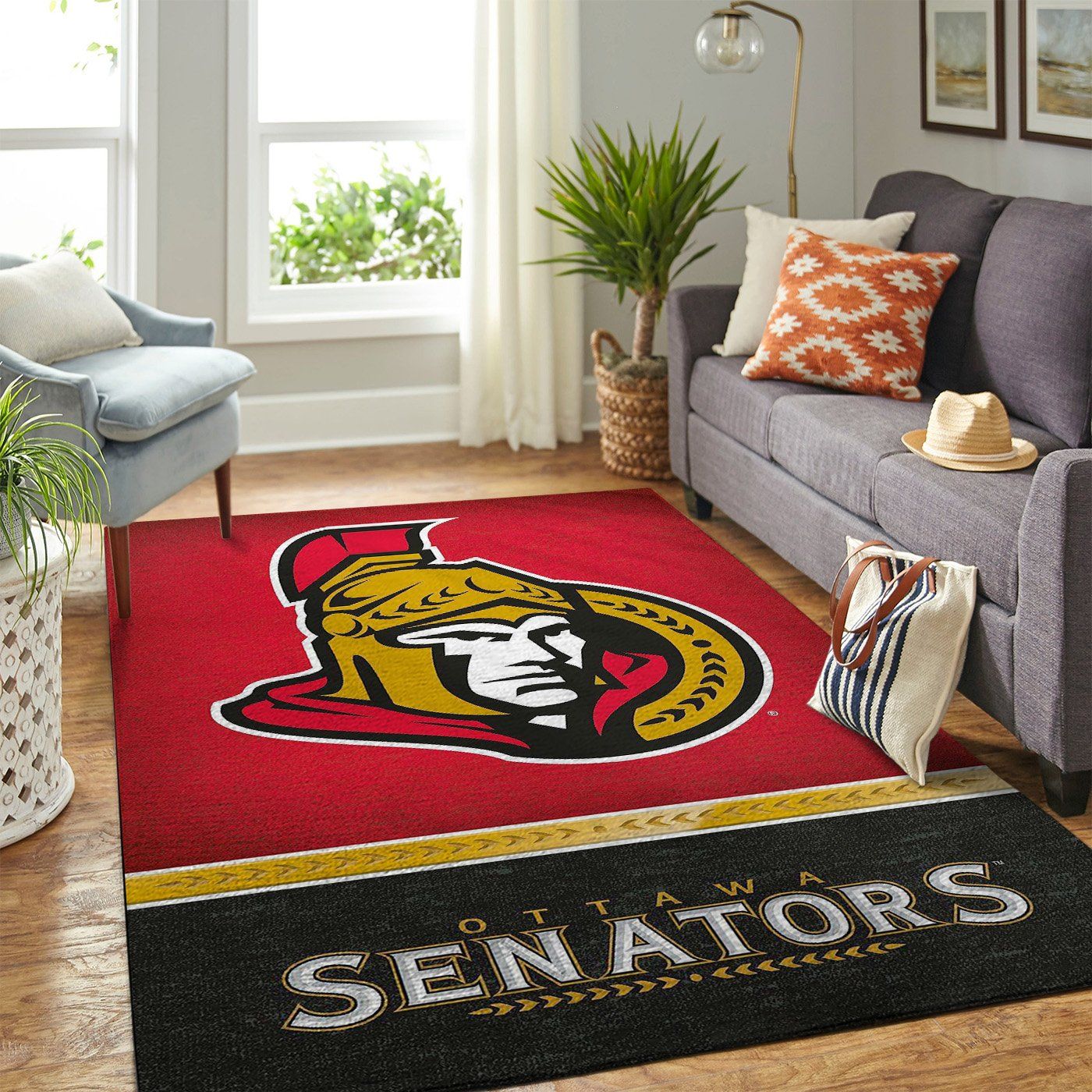 Ottawa Senators Nhl Team Logo Style Nice Gift Home Decor ...