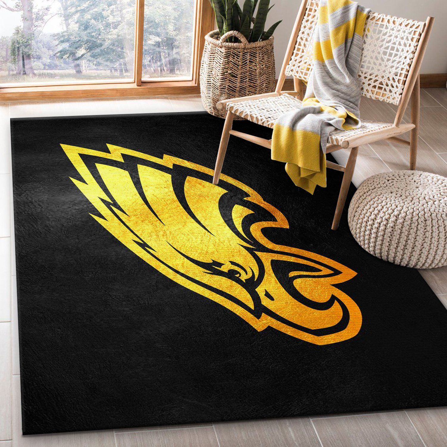 Philadelphia Eagles NFL Area Rug Carpet, Living Room Rug, Home US Decor