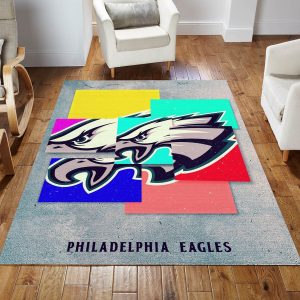 Philadelphia Eagles NFL Area Rug For Christmas, Kitchen Rug, Home US Decor  - Teeruto