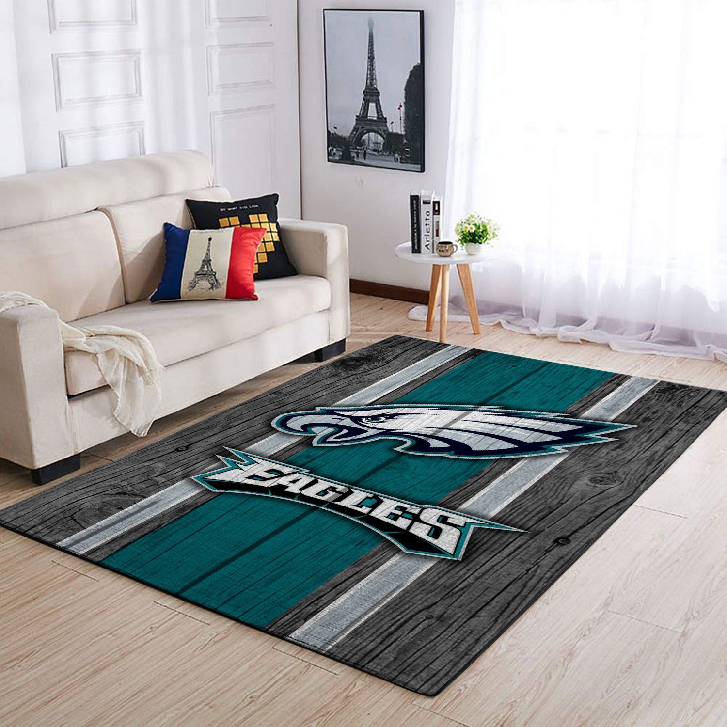 Philadelphia Eagles Nfl Team Logo Snoopy Us Style Nice Gift Home Decor  Rectangle Area Rug - Travels in Translation