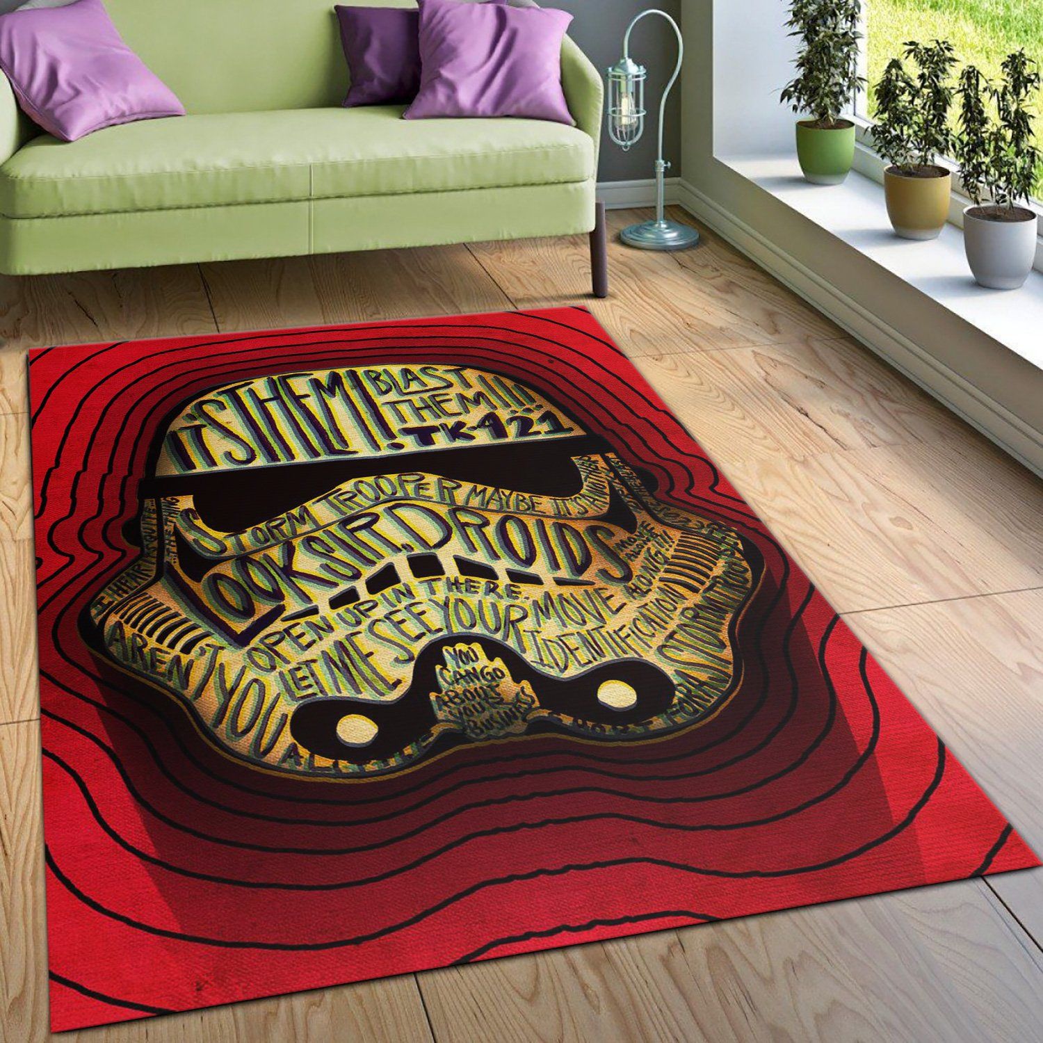 Star Wars Millennium Falcon Gift For Fan Movie Star Wars Area Rug Carpet –