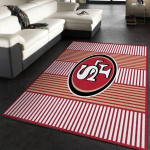 San Francisco 49ers Helmet NFL Rug Bedroom Rug- Indoor Outdoor Rugs - Bring  Your Ideas, Thoughts And Imaginations Into Reality Today