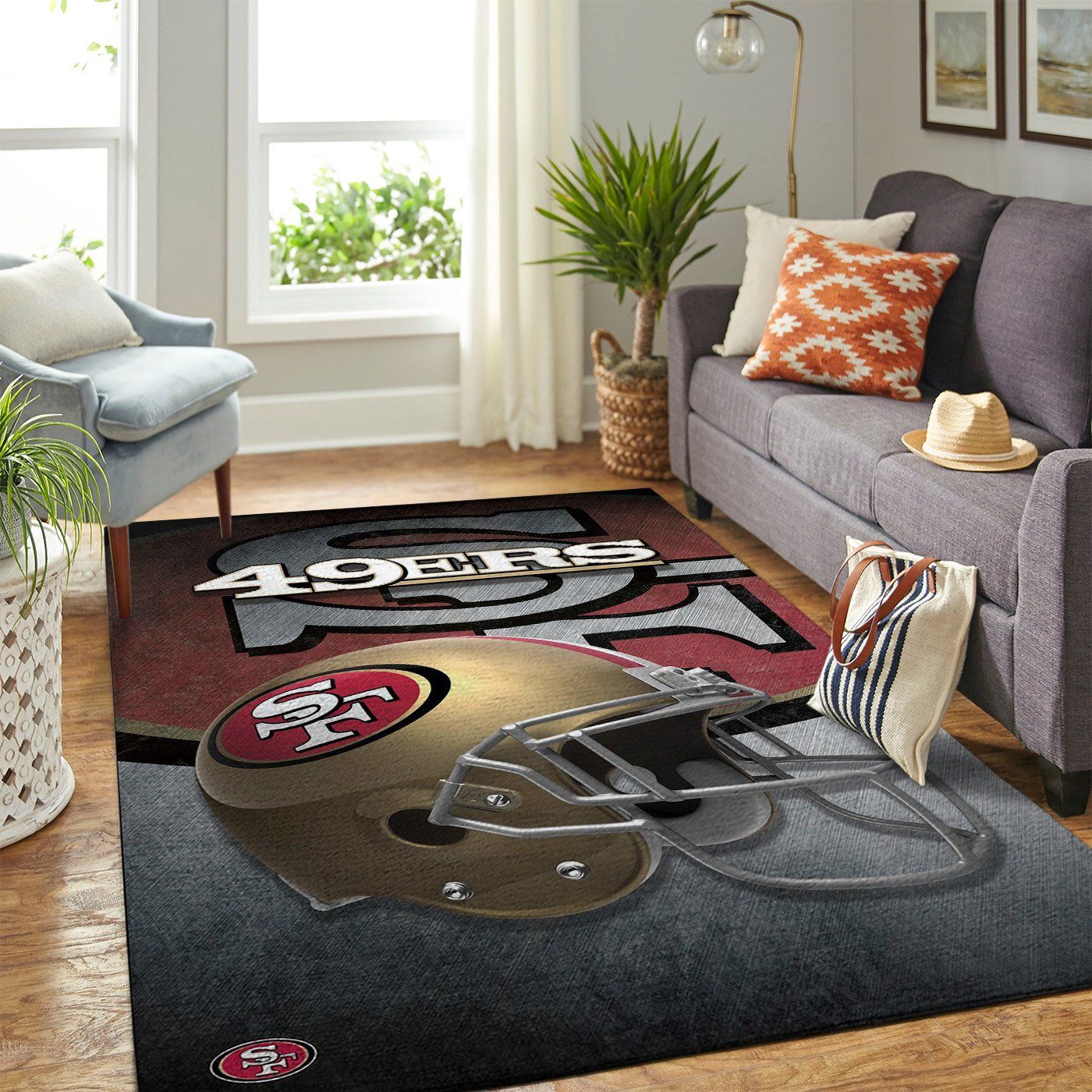 NFL - San Francisco 49ers 8'x10' Rug