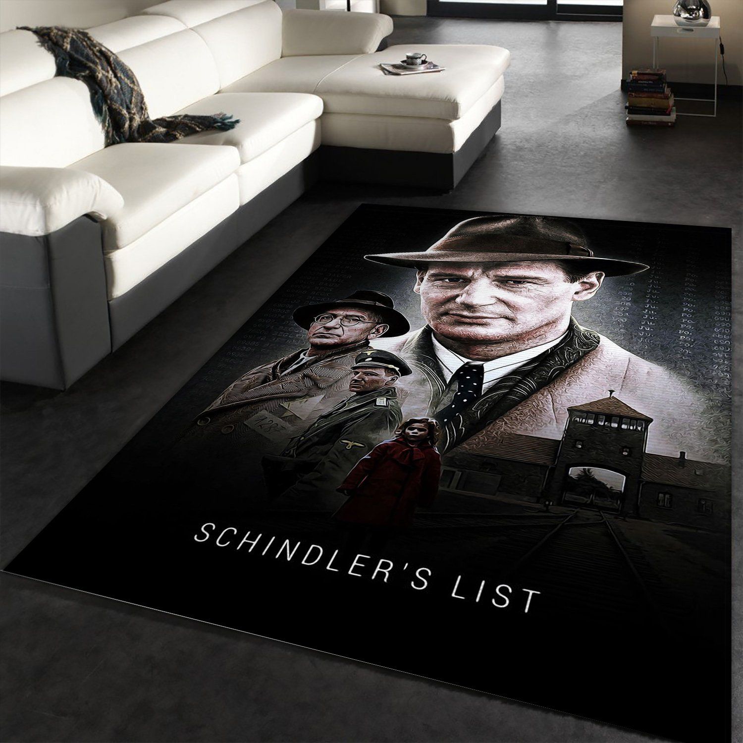 Schindlers List Area Rug Movie Rug Christmas Gift US Decor