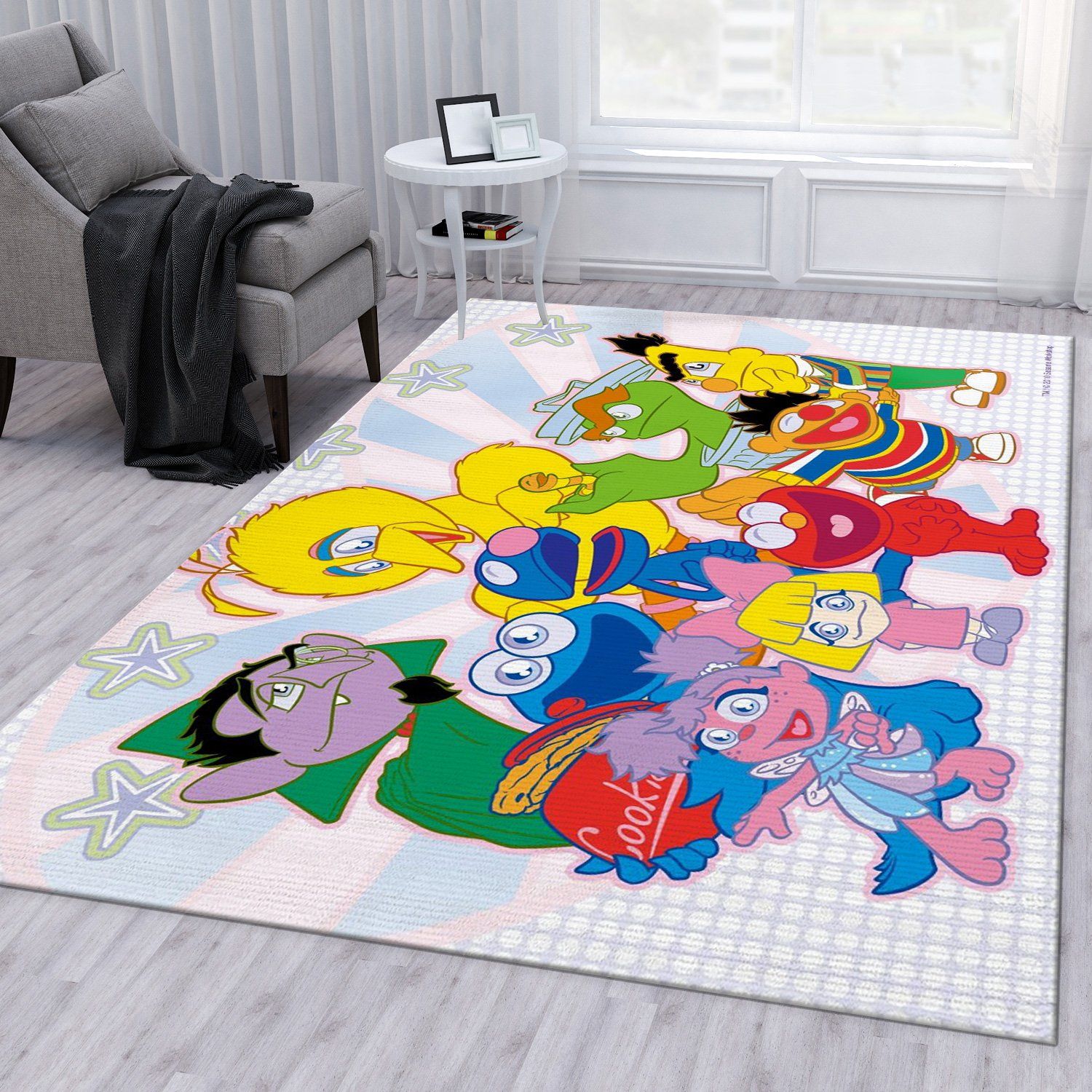 Sesame Street 4 Rug Bedroom Rug Home US Decor