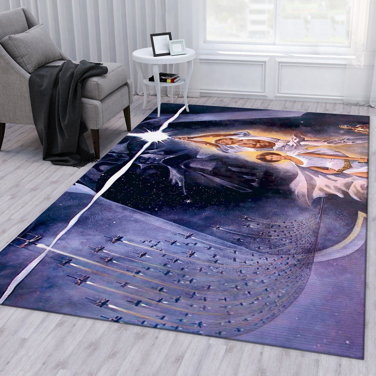 Star War Ver7 Rug Living Room Rug Floor Decor Home Decor