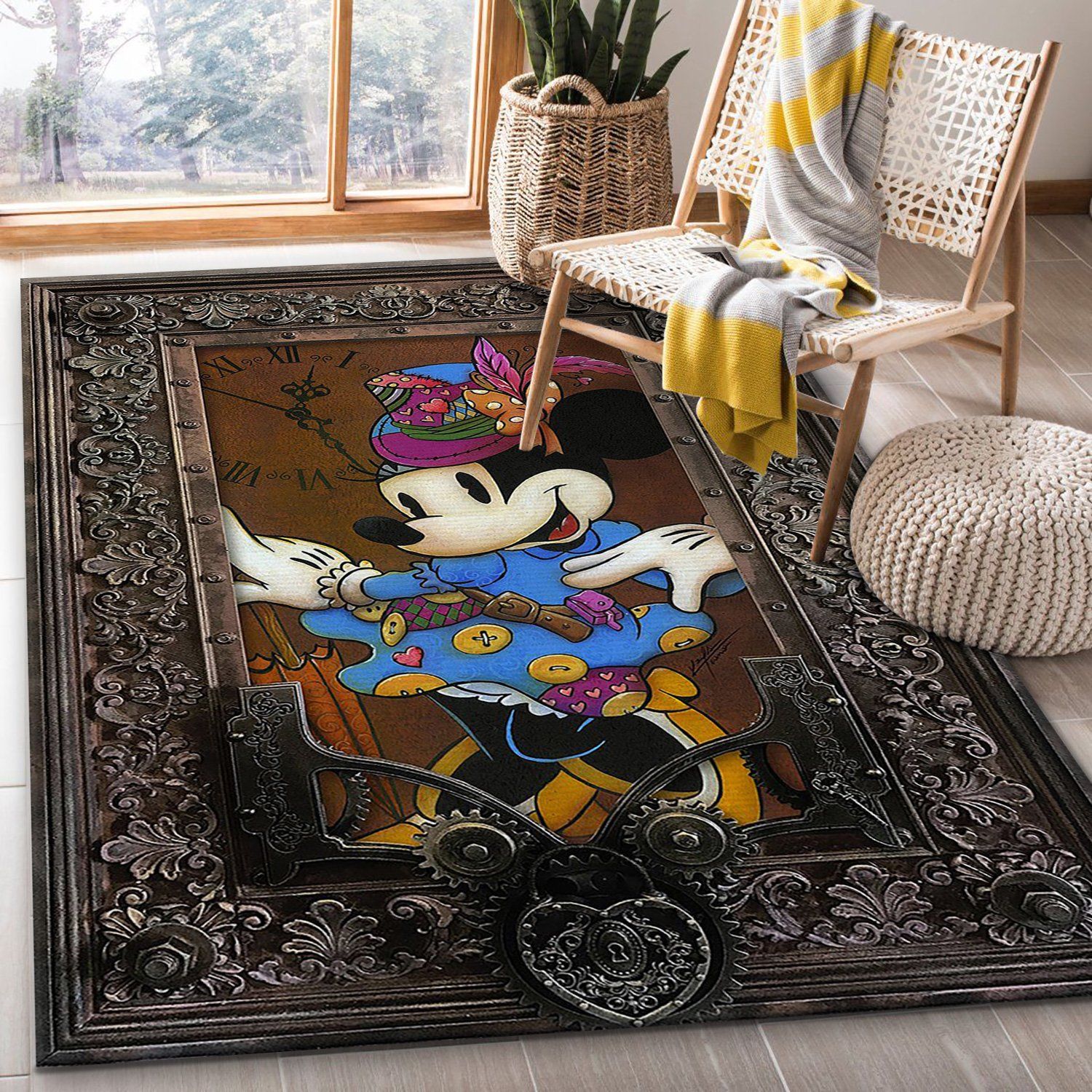 Steam Noel Gift Rug Bedroom Rug US Gift Decor