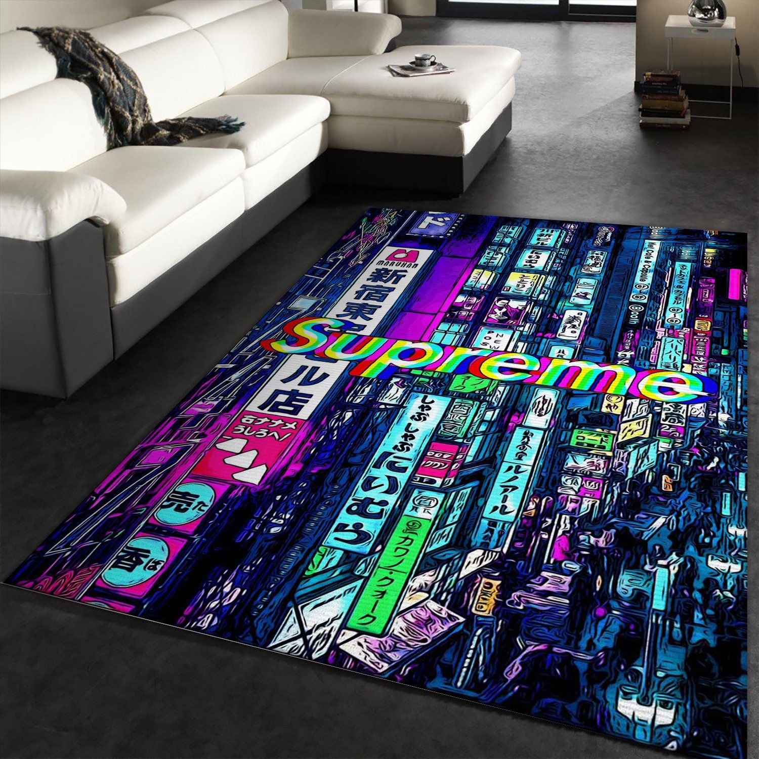 Supreme Fashion Area Rug Living Room Rug Christmas Gift US Decor