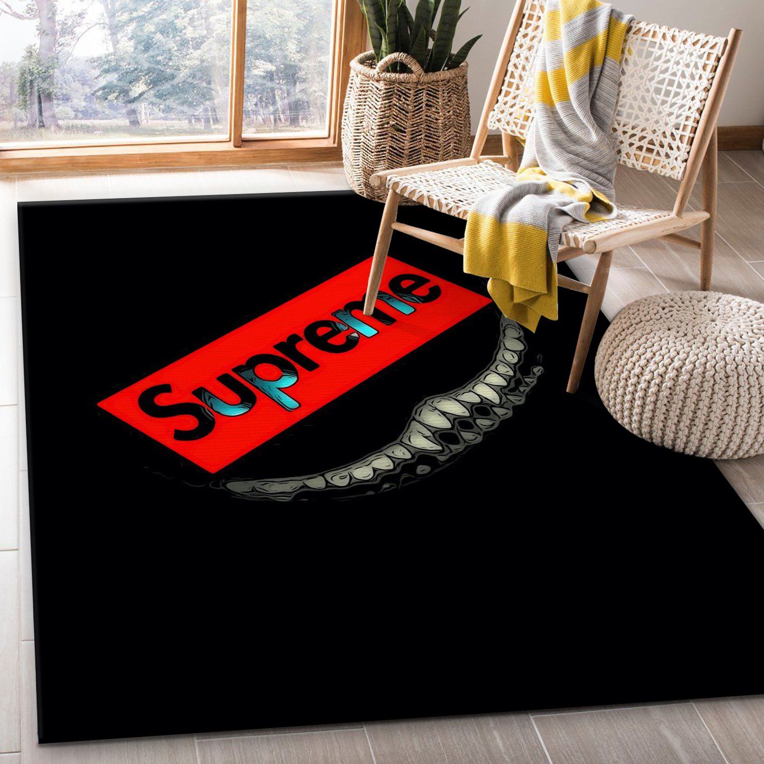 Supreme Rug Living Room Rug Christmas Gift US Decor