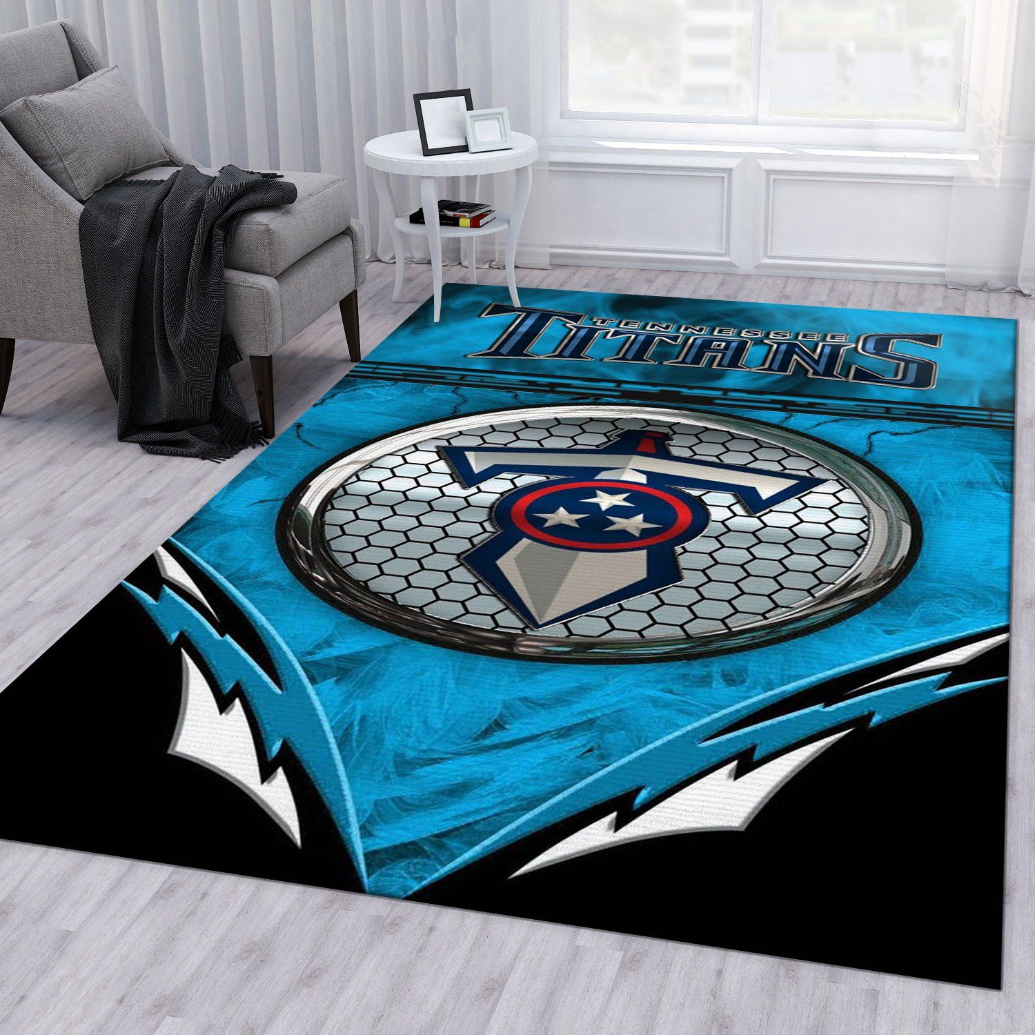 Tennessee Titans 1 NFL Area Rug For Christmas Bedroom Rug Home