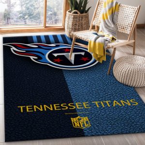 Tennessee Titans - Nfl Christmas Gift Rug Living Room Rug Home Decor Floor  Decor