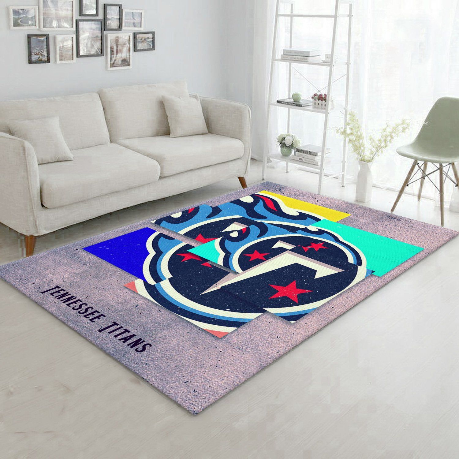 TENNESSEE TITANS HOMEFIELD RUG