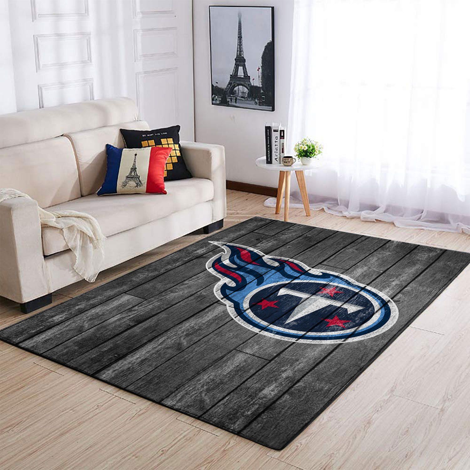 Tennessee Titans Nfl Area Rugs Football Living Room Carpet Team Logo Wooden  Style Home Rug Regtangle