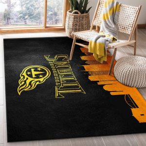 Tennessee Titans Nfl Area Rug For Christmas Bedroom Rug Home US