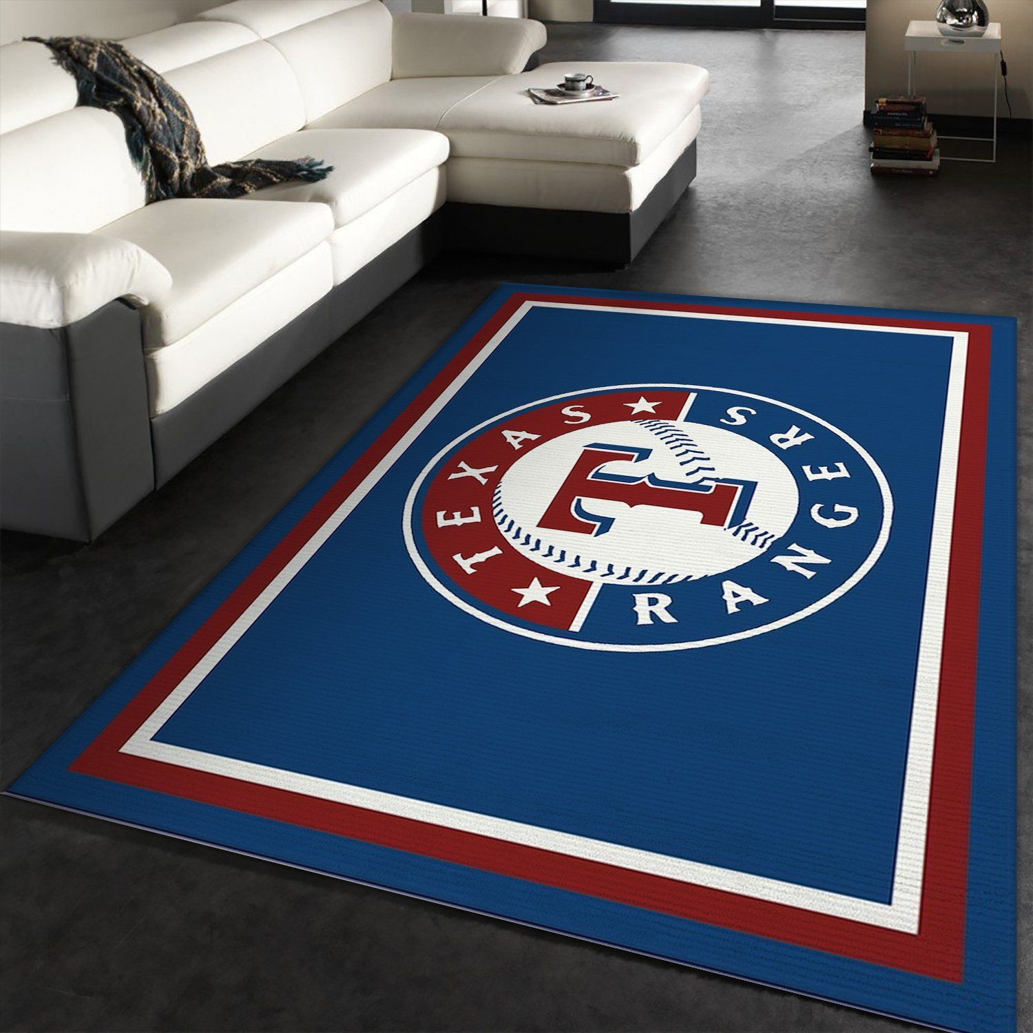 Texas Rangers Imperial Spirit Rug Area Rug, Bedroom, Family Gift US Decor