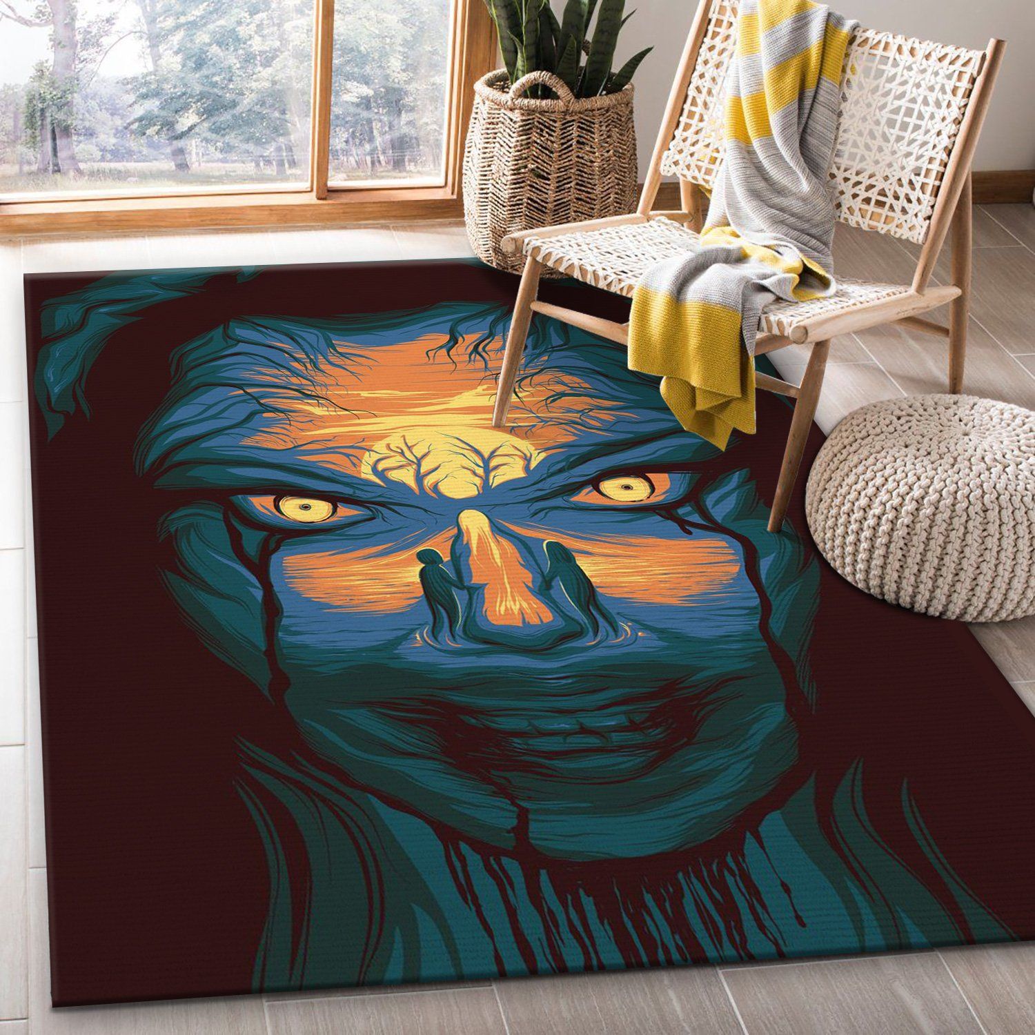 The Curse Of La Llorona Movie Area Rug Living Room Rug Family Gift US Decor