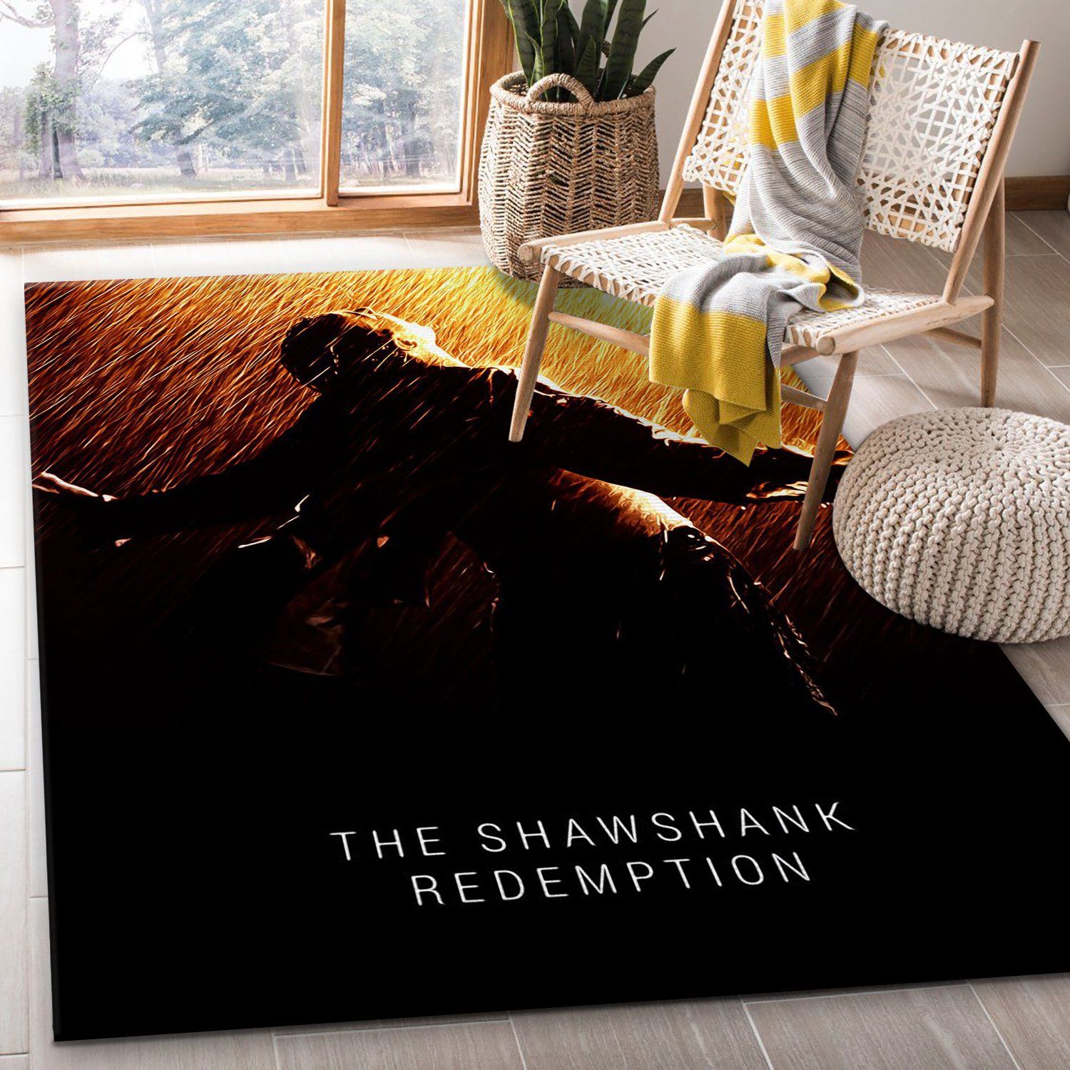 The Shawshank Redemption Rug Art Painting Movie Rugs US Gift Decor