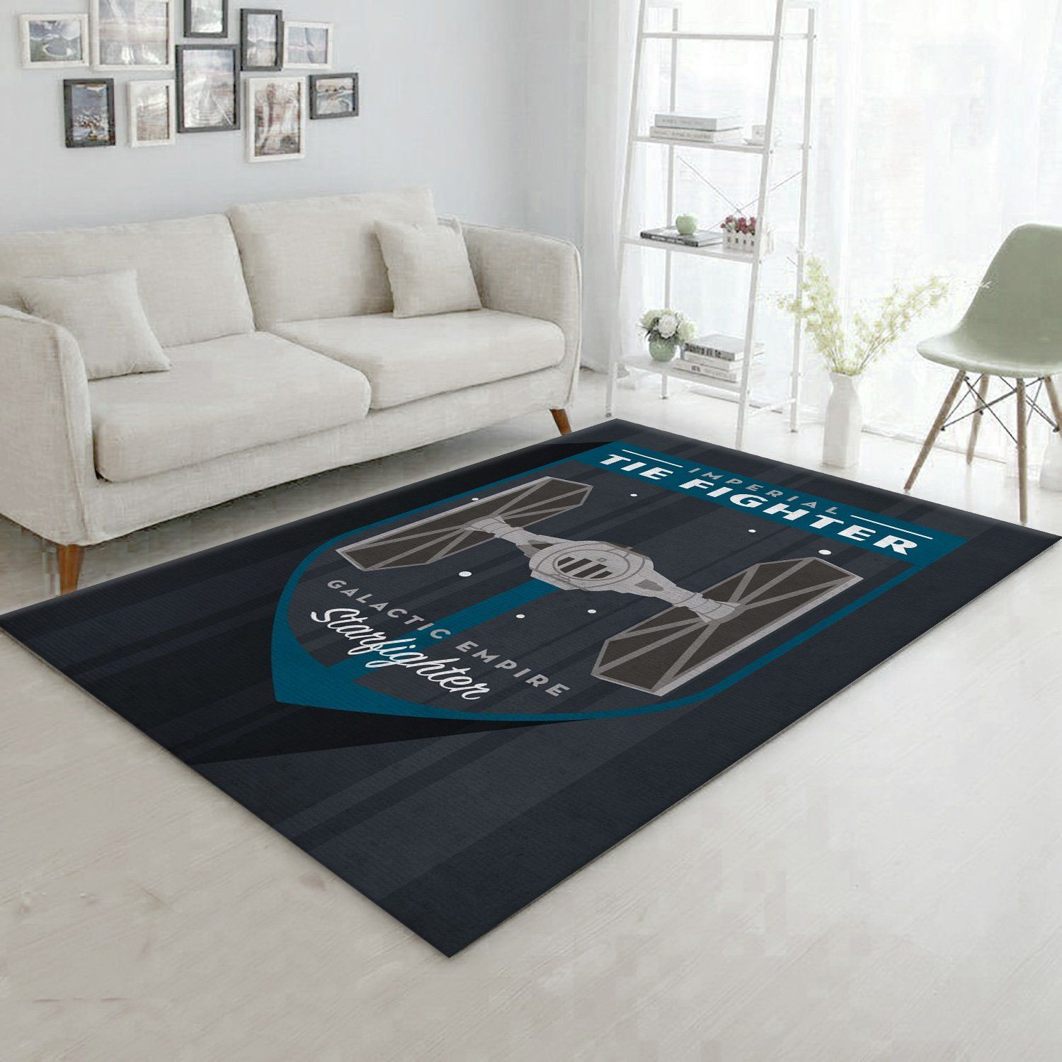 Tie Fighter Rug Star Wars Badges Arts Rug Home US Decor