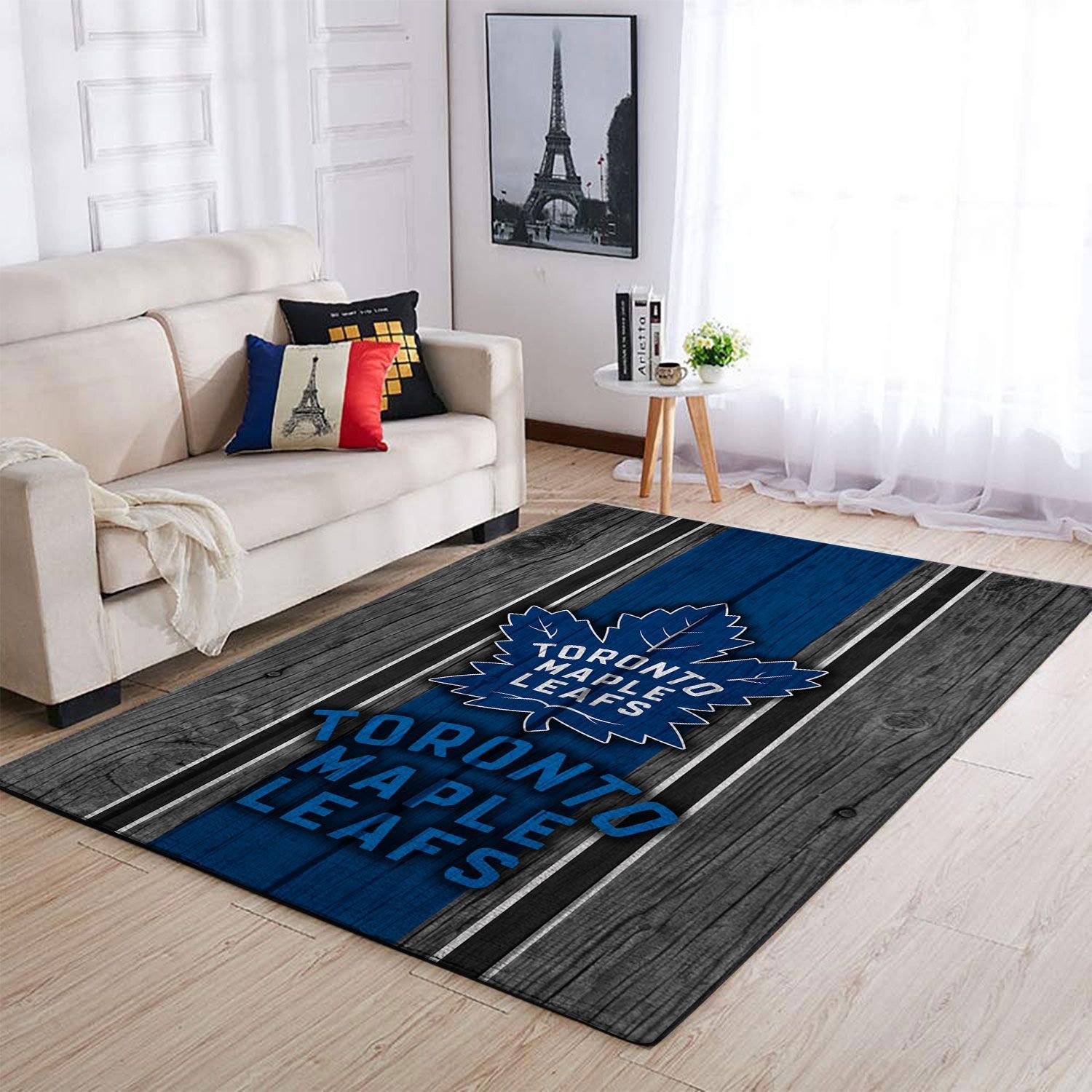 Toronto Maple Leafs Nhl Team Logo Style Nice Gift Home Decor Rectangle Area Rug