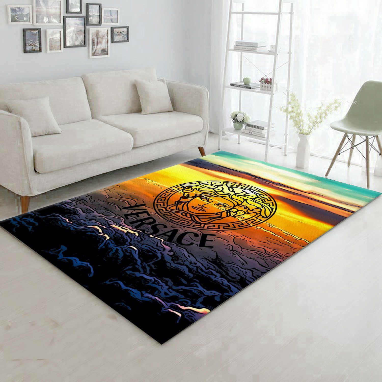 Versace Area Rugs Fashion Brand Rug Floor Decor Home Decor