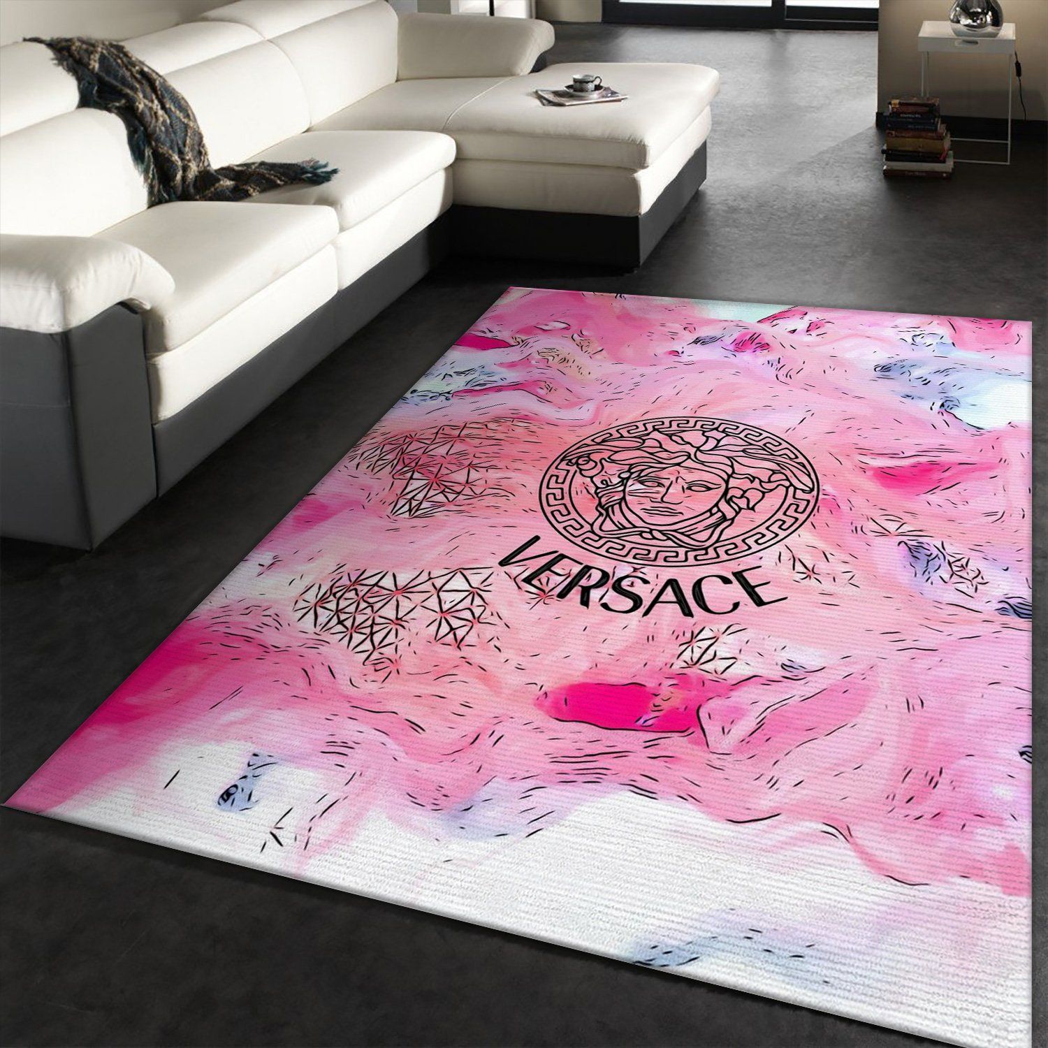 Versace Area Rugs Living Room Rug Christmas Gift US Decor