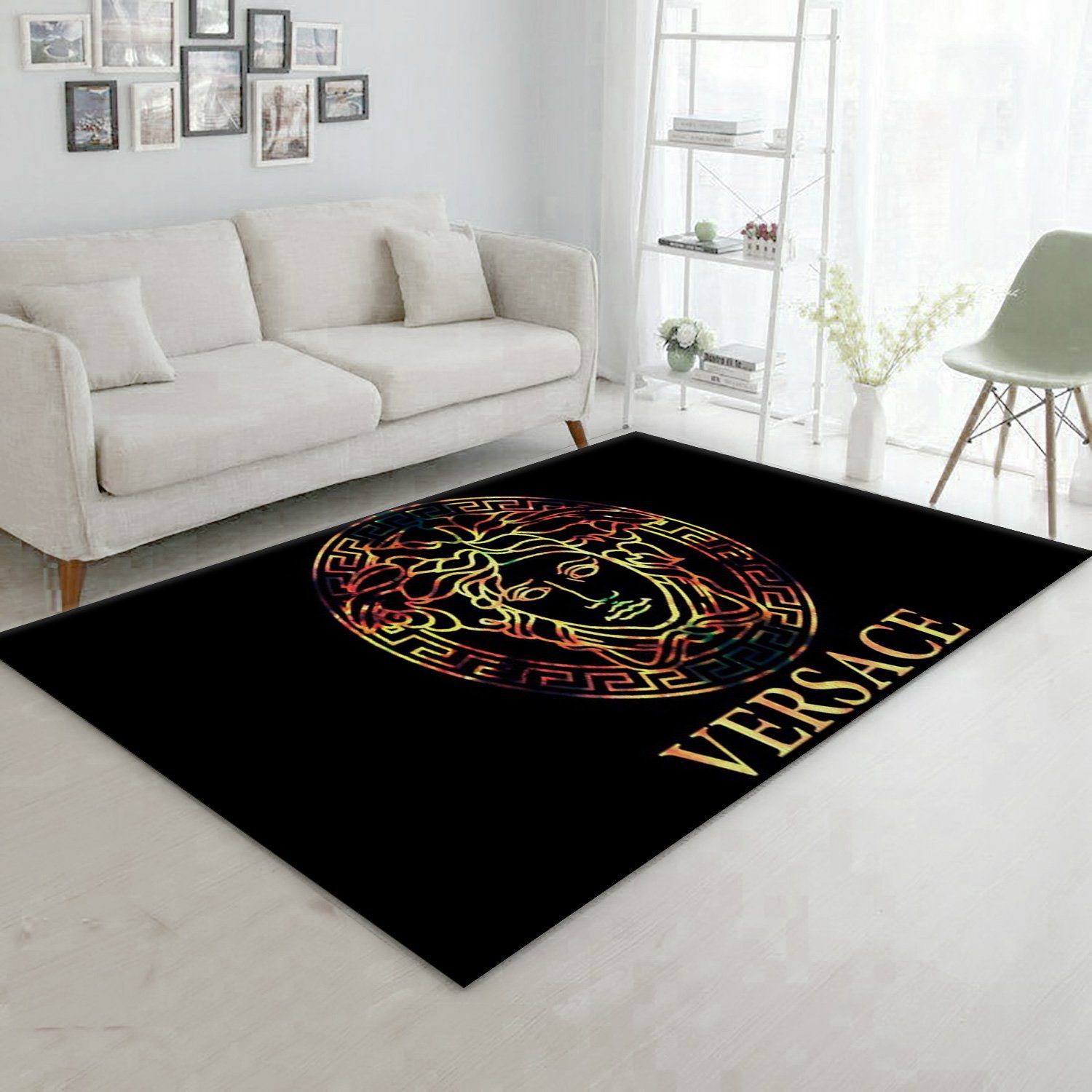 Versace Rug Bedroom Rug Christmas Gift US Decor