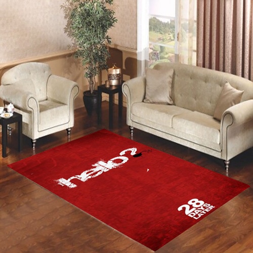 28 Days Later Poster Living room carpet rugs