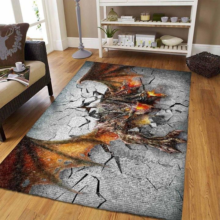 3D Dinosaur Area Rug / Animal Floor Rug Carpet