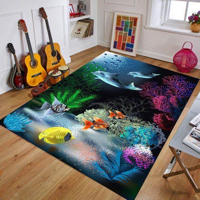 3d Printed Ocean World Rug