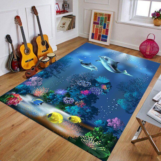 3d Printed Ocean World Rug