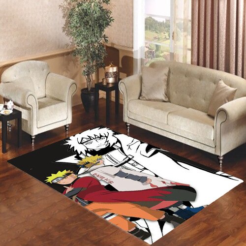 4th Hokage Naruto and minato Living room carpet rugs