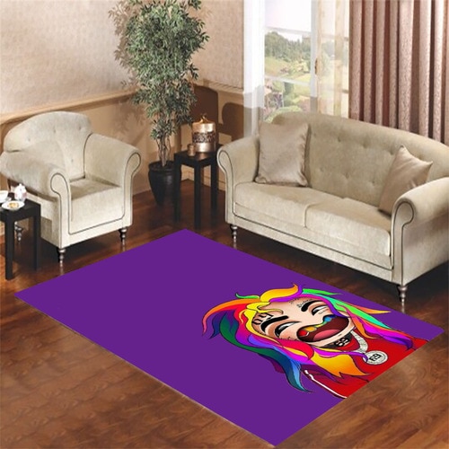 6ix9ine cartoon Living room carpet rugs