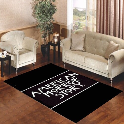 AMERICAN HOROR STORY LOGO Living room carpet rugs