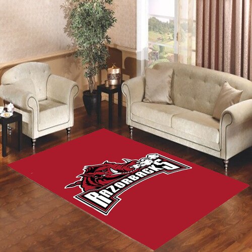 ARKANSAS RAZORBACKS Living room carpet rugs