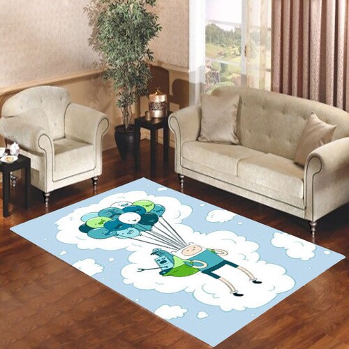 Adventure Time Ballon 2 Living room carpet rugs