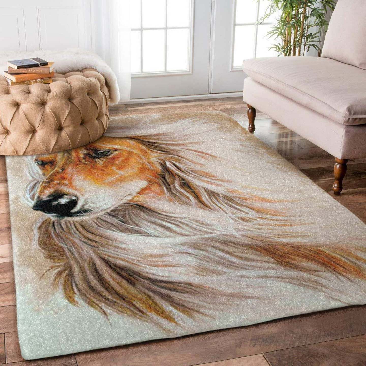 Afghan Hound Rug Carpet