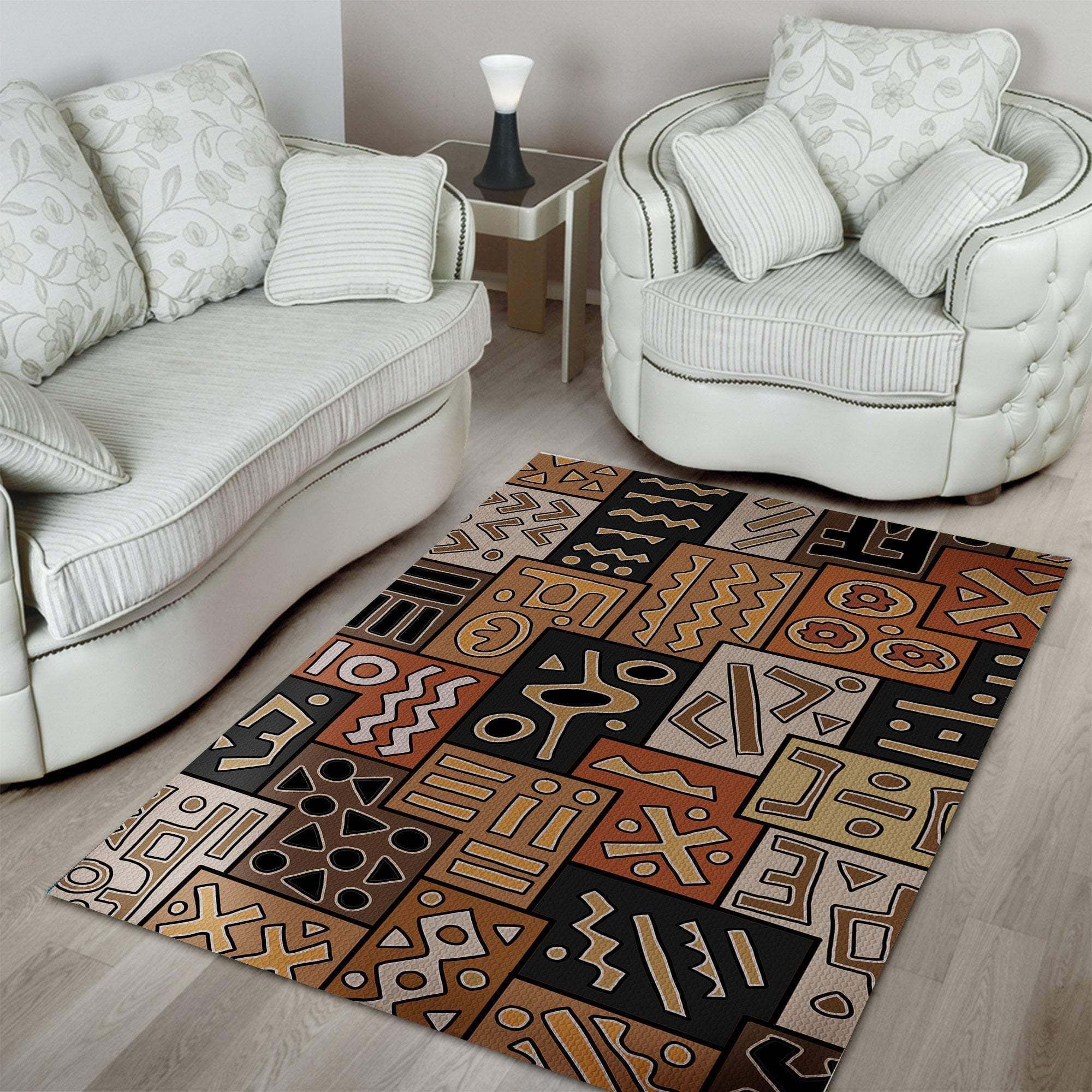 African Art Rug Carpet Travels In Translation   African Art JV81591 Rug Carpet 