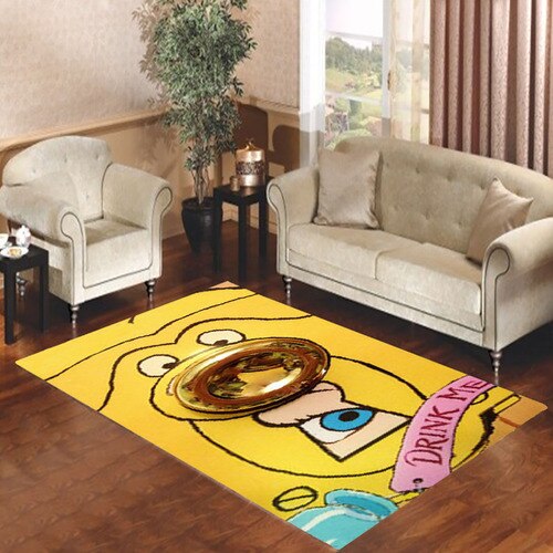 Alice In Wonderland Door Living room carpet rugs