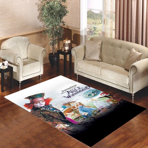 Alice in wonderland 3 Living room carpet rugs