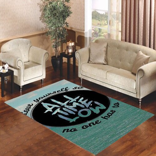 All Time Low Logo Living room carpet rugs