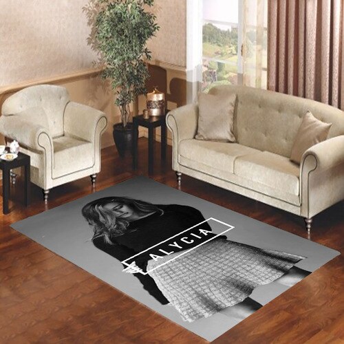 Alycia Debnam Carey Living room carpet rugs