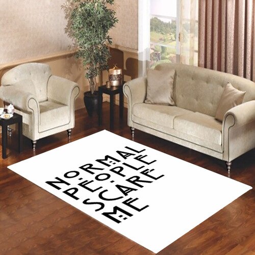 American Horror Story Normal People Scare Me Living room carpet rugs