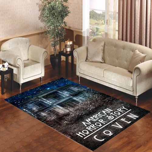 American Horror Story coven In Galaxy Living room carpet rugs