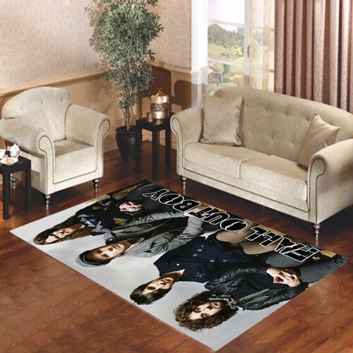 American Pop Punk Band Fall Out Boy Living room carpet rugs