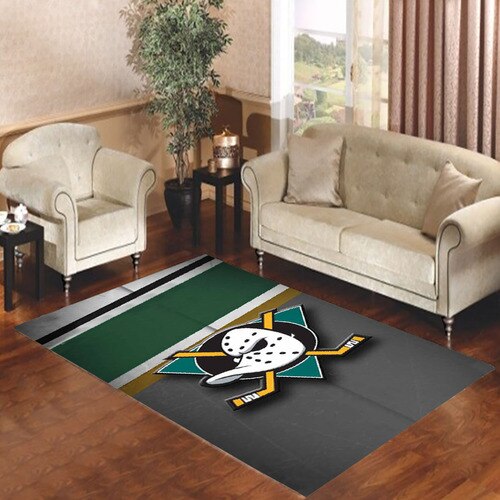 Anaheim Ducks 2 Living room carpet rugs