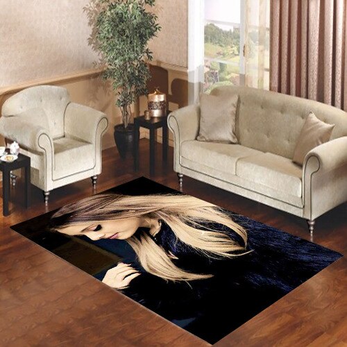 Ariana Grande beauty Living room carpet rugs