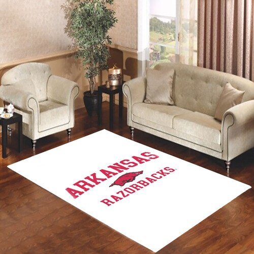 Arkansas Razorbacks Icon Living room carpet rugs