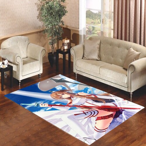 Asuna Sword Art Living room carpet rugs