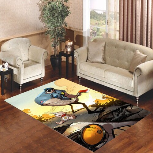 Axe Cop Living room carpet rugs